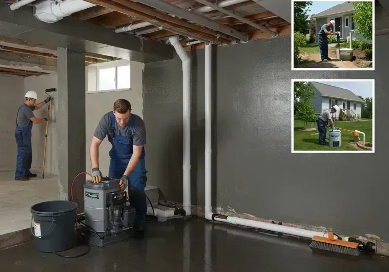 Basement Waterproofing and Flood Prevention process in Goreville, IL